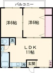グリーンマンションⅠの間取り画像