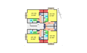 mocaの間取り画像