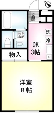 エスポワール京町の間取り画像