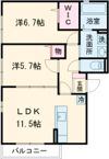 カーサ サンシビリテ ドゥーエの間取り画像