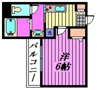 Mark Duo塚越Ⅲの間取り画像