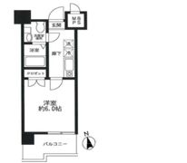 ドゥーエ川口の間取り画像