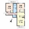 ベレオ エクラージュの間取り画像