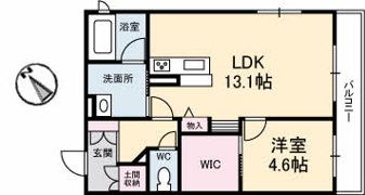 シャーメゾン旭通りの間取り画像