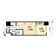 BPRレジデンス国泰寺(旧S-RESIDENCE国泰寺町二丁目)の間取り画像