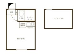 響橋テラスの間取り画像