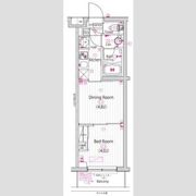ガーラ・ステーション川崎久地の間取り画像