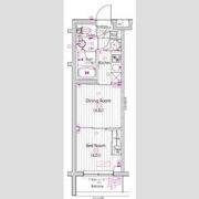 ガーラ・ステーション川崎久地の間取り画像
