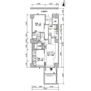 東雲キャナルコートCODAN21号棟の間取り画像