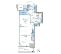 パークアクシス豊洲キャナルの間取り画像