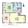 ディアコートAの間取り画像