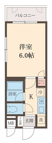 AZALEA恋ヶ窪の間取り画像