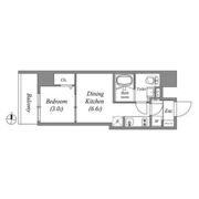 Primal KinshichoⅡの間取り画像