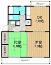 斉木ハイツⅡの間取り画像