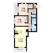 アヴェニール コートの間取り画像