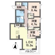 リヴェック豊四季Iの間取り画像