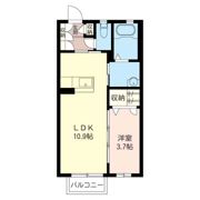 アムールYの間取り画像