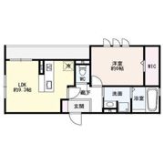 エクセルームK-IIの間取り画像