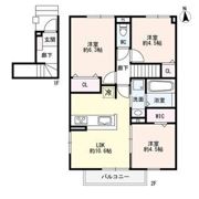 ヴェルドミールKの間取り画像