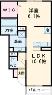 グランドール ヴィラの間取り画像