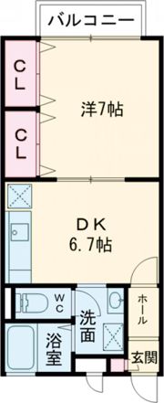 サニーハウスタムラの間取り画像