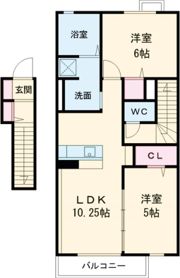 エスペランサ法華寺の間取り画像