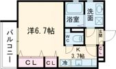 クレアール郡山Iの間取り画像