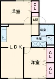 ソルフェージュCITY Iの間取り画像