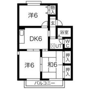 グリーンハイツ 2号館の間取り画像