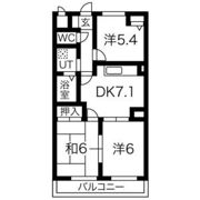 グランシャリオ桜井の間取り画像