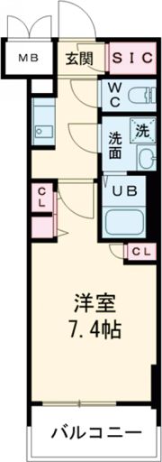 S-RESIDENCE高岳駅前awake(アウェイク) 家具家電キャンペーン実施中!の間取り画像