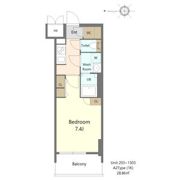 S-RESIDENCE高岳駅前awake(アウェイク)の間取り画像