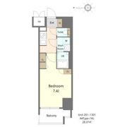 S-RESIDENCE高岳駅前awake(アウェイク) 家具家電キャンペーン実施中!の間取り画像