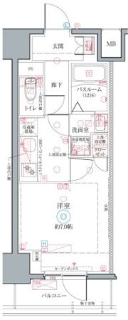 クレヴィスタ名駅南の間取り画像