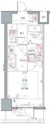 クレヴィスタ名駅南の間取り画像