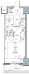クレヴィスタ名駅南の間取り画像