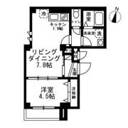 アベニール柏木の間取り画像