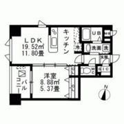 レジデンスフジミの間取り画像