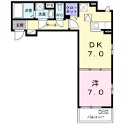 クラール北戸田の間取り画像
