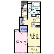 ウルルⅠの間取り画像