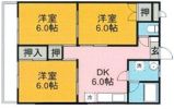 ベルメゾン冨岡の間取り画像