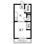 レジデンス香呂の間取り画像