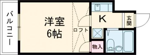 パレス西中島の間取り画像