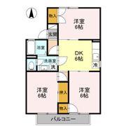 コーポ関 Aの間取り画像