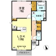 ヴェルドミールⅠの間取り画像