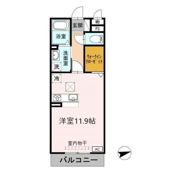 Dーroomサンヒルズ Bの間取り画像