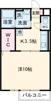 モナリエーレ Aの間取り画像