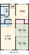 ベアード水上の間取り画像