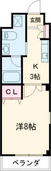 グランディール北勘の間取り画像
