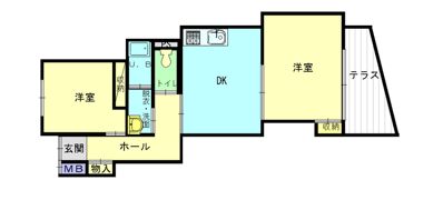 ネオカーサ高宮の間取り画像